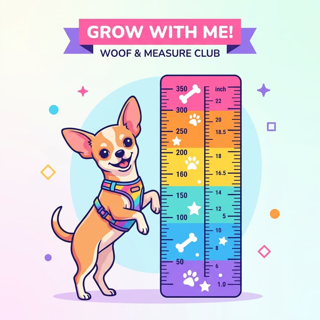 Small dog age chart illustration